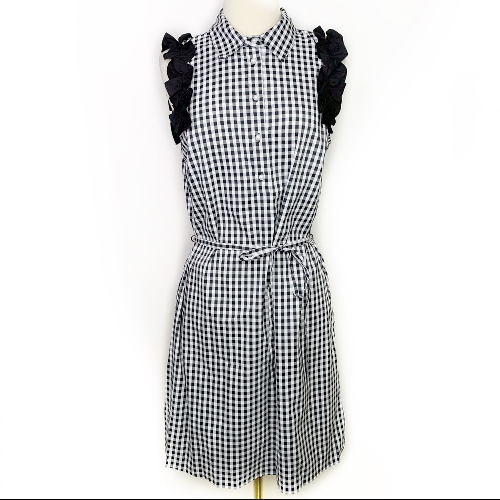 Stitch Fix l Truly Poppy Gingham Print Dress, Small
